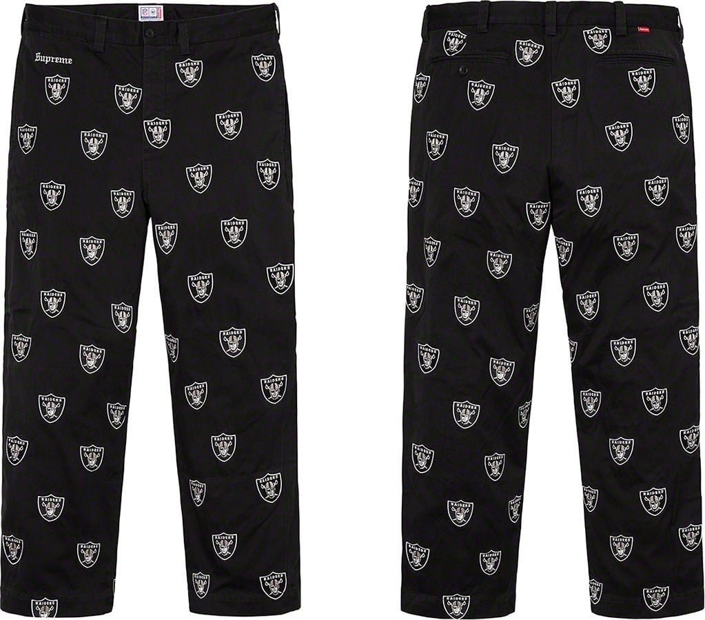Supreme®/NFL/Raiders/'47 Embroidered Chino Pant